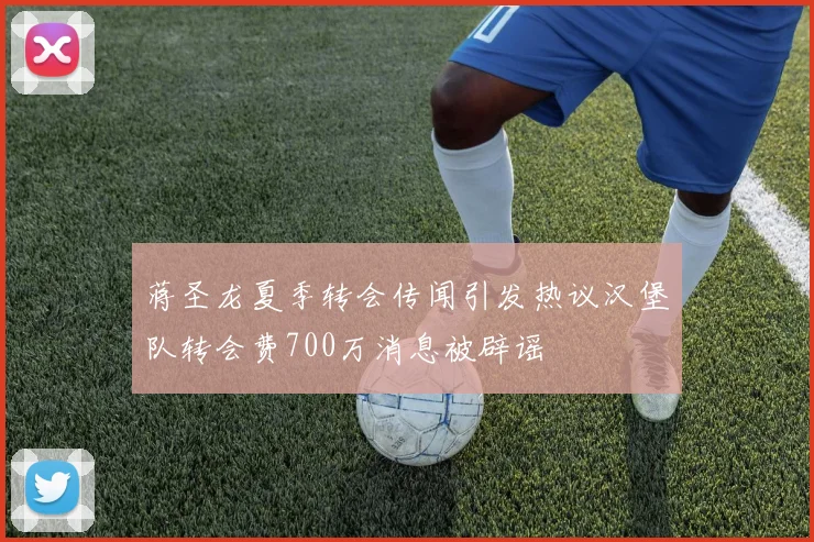 蒋圣龙夏季转会传闻引发热议汉堡队转会费700万消息被辟谣
